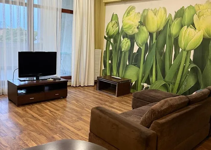 с видом на море в аркадии Apartament