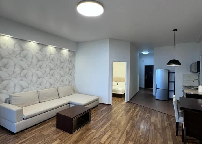 с видом на море в аркадии Apartament